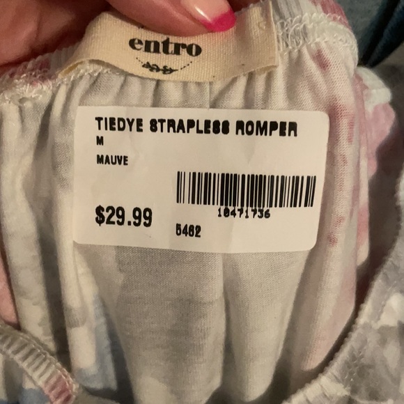 Tie dye romper - Picture 2 of 2